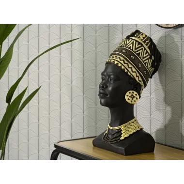 DONNA MASAI Turban 21,5 27,5 45 cm